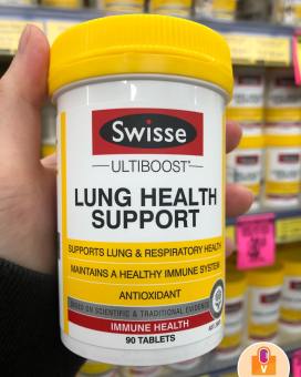 Viên thải độc phổi Swisse Lung Health Support 90 viên