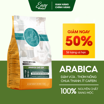 Cà Phê Arabica Cầu Đất E-sky Coffee Cafe Nguyên Chất Pha Phin Pha Máy Cold Brew 250g