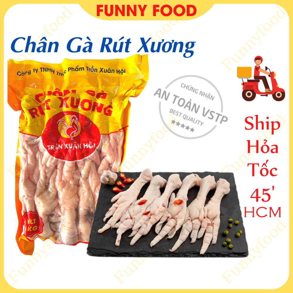 [ HOÀN TIỀN 10% ]Chân Gà Rút Xương – Hàng Net 500g Chân Gà - [Ship Hỏa Tốc HCM] – Funnyfood