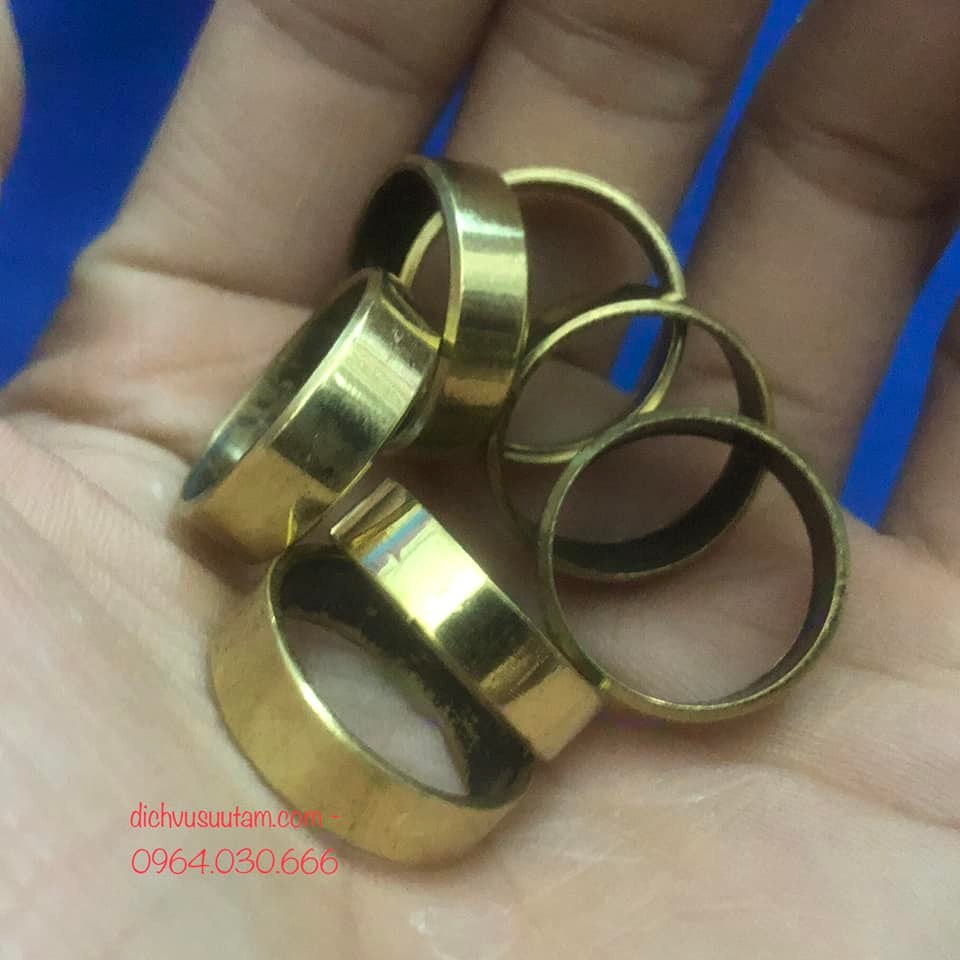 Nhẫn làm bằng vỏ đan 12ly7