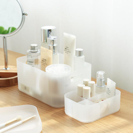 Kệ Đựng Mỹ Phẩm, Hộp son môi Mini Để Bàn Jiashi Kệ Đựng Đồ Nhựa PP 2 màu Full Size Tiện Dụng