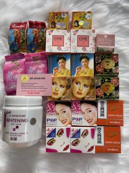 Combo công thức kem trộn siêu trắng nhanh (trộn sẵn 400_500g)