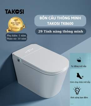 Bồn cầu thông minh TAKOSI K8600 - 29 Tính năng thông minh