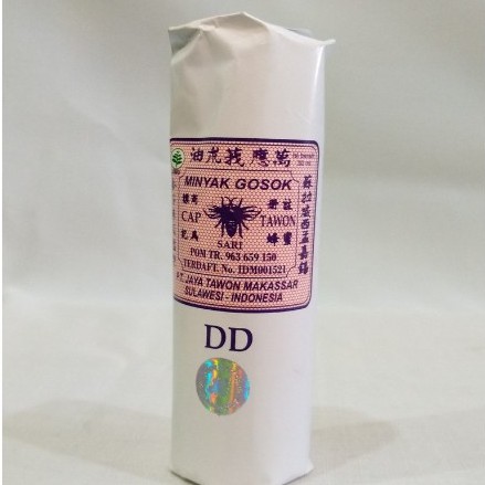 (FREE BUBBLE WRAP) MINYAK TAWON DD 30ML / MINYAK TAWON GOSOK URUT PIJAT - ZEE1