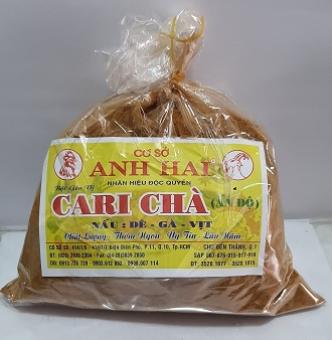 Bột Thơm Bột Gia Vị Nấu Cà Ri Chà Ấn Độ Anh Hai gói 500g