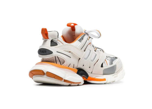 Giày Thể Thao Sneaker Nam Nữ Balen Track 3.0 Trắng Cam