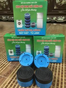 Bộ 4 miếng đệm cao su lót chân máy giặt chống rung chống ồn