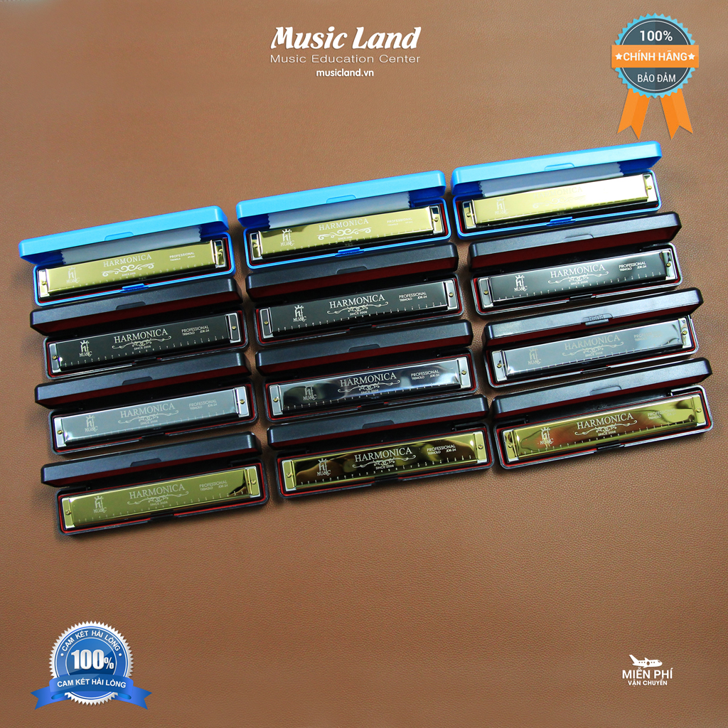 Kèn harmonica ht-24c – chính hãng