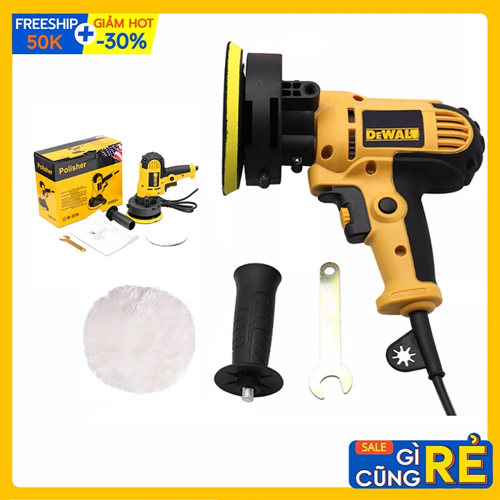 Máy chà nhám, máy đánh bóng xe ô tô mini Dewalt 700W