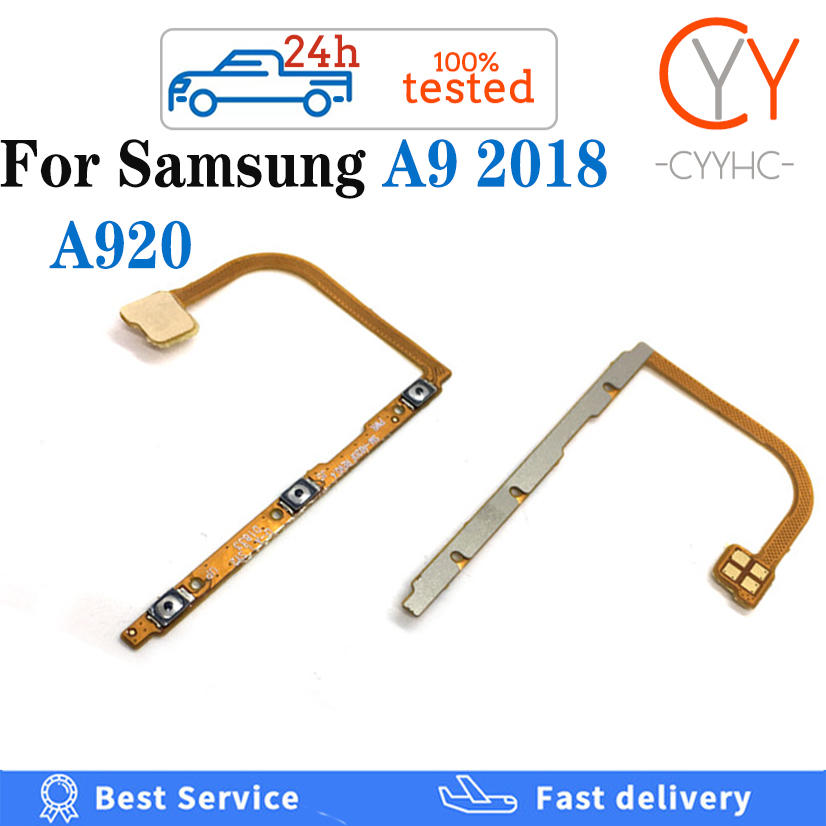 Nút âm lượng nút bật tắt nguồn cáp dẻo cho samsung galaxy a9 2018 a920 a920f cáp phụ tùng thay thế