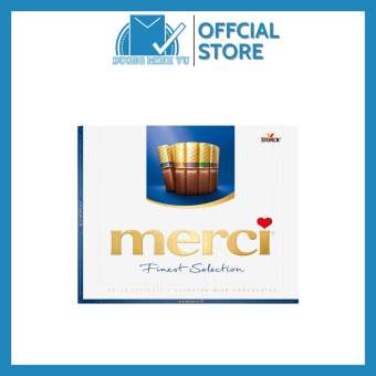 Sô-cô-la Sữa hỗn hợp Merci Finest Selection Milk Chocolate 250g