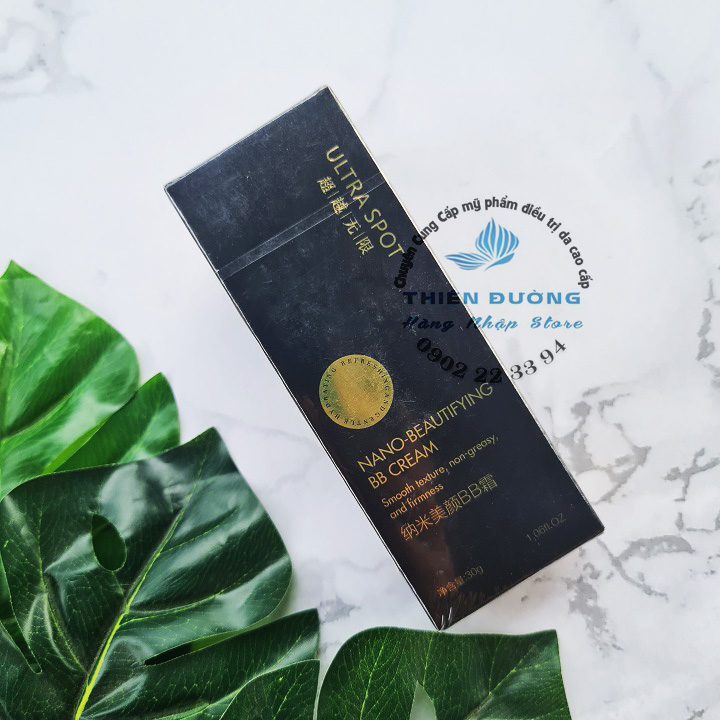 Kem chống nắng nano beautifying bb cream ultraspot hong kong