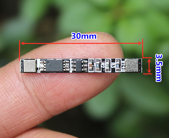 Mạch bảo vệ pin lithium 3.7v 18650 18500 14500 26650 dùng chế pin loa bluetooth