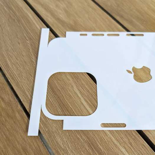 Miếng dán PPF iPhone 13 Pro Max full lưng viền tặng gạt trắng hỗ trợ dán