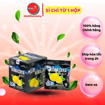 KẸO BẠC HÀ THE MÁT VỊ CHANH MUỐI HIMALAYA SALT EXTRA COOL (6 VIÊN) - Maxpharmacy