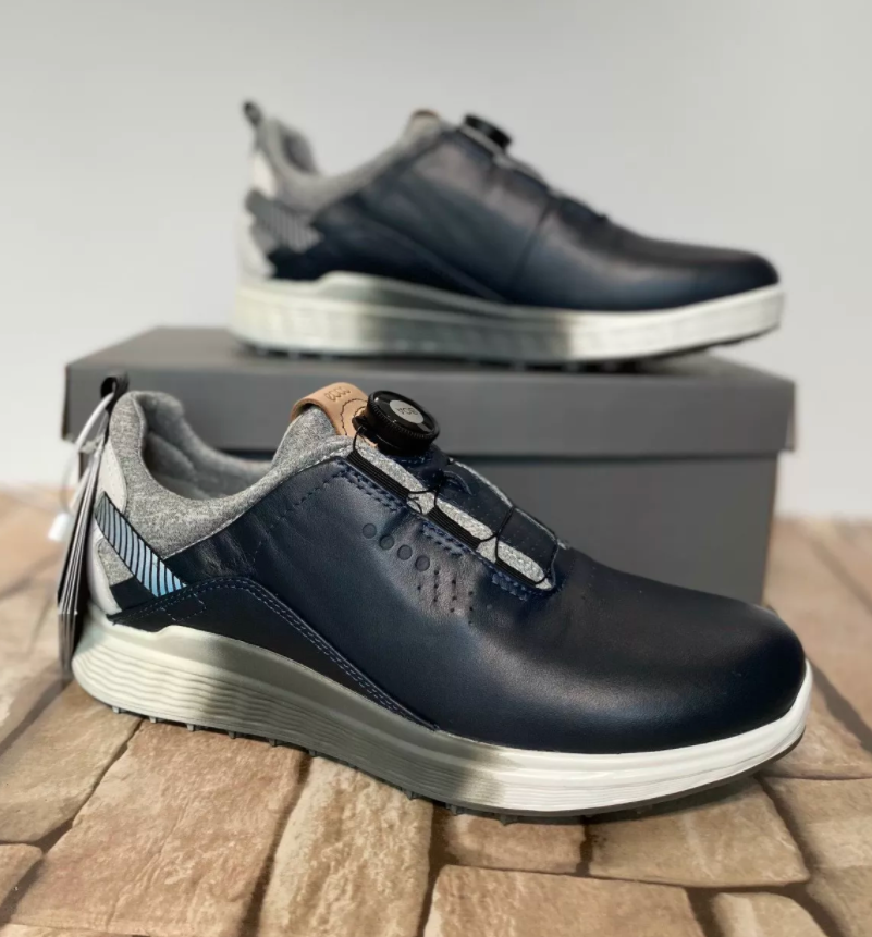 Giày golf ecco cho nam, khóa Boa tiện lợi