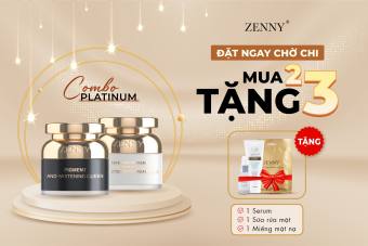 Combo Kem Face ZENNY Platinum mới