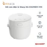 Nồi Cơm Điện Sharp KS-COM110DV-WH