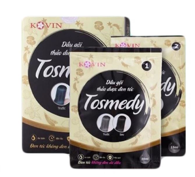 Dầu Gội Thảo Dược Đen Tóc Tosmedy