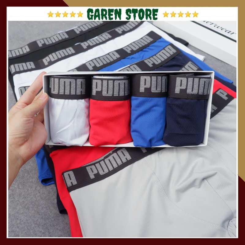 Quần sịp nam đùi cotton co giãn boxer đùi cao cấp, quần lót đùi nam siêu xịn mềm mịn giá rẻ | GAREN