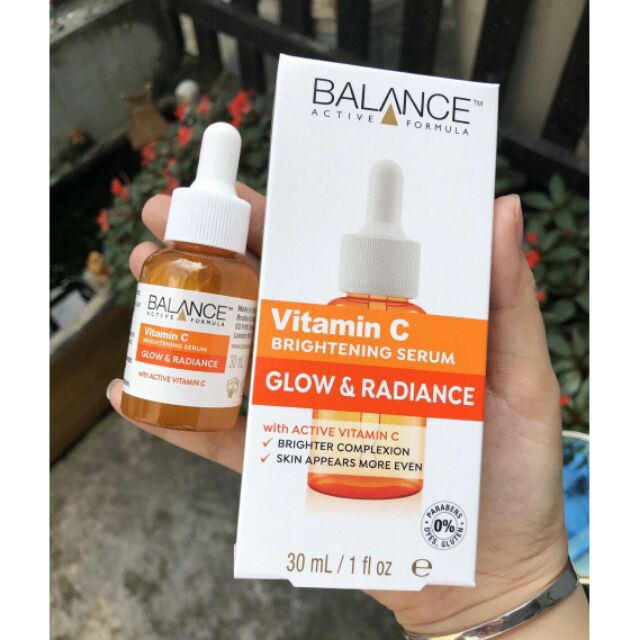Serum sáng da mờ thâm balance vitamin c 30ml