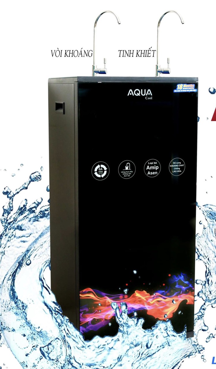 Máy lọc nước aqua cool hai vòi