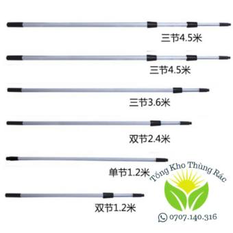 Cây Lau Kính Nối Dài - Cây Thu Rút Lau Kính Đa Năng ( Chưa Gồm Tay Gạt & Bông Lau Kính)