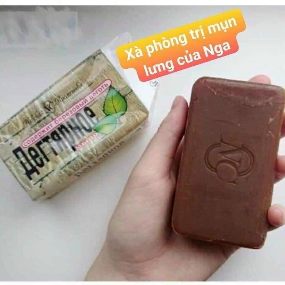 Xà phòng mụn lưng, viêm nang lông Nga