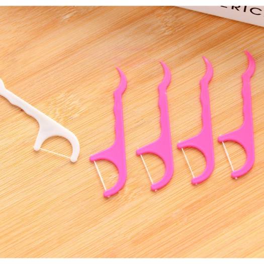 Bộ 25 Tăm Xỉa Răng Nha Khoa Có Tay Cầm Tiện Lợi