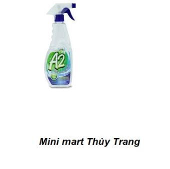 Dung dịch xịt giúp diệt khuẩn Green Cross A2 hương Fresh chai 500ml