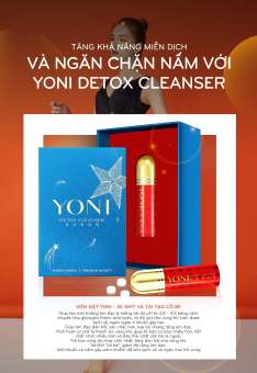 Viên Đặt Phụ Khoa YONI Hàn Quốc Hộp 6 Viên Giup Se Khít CÔ BÉ, hết NẤM, hết Viêm