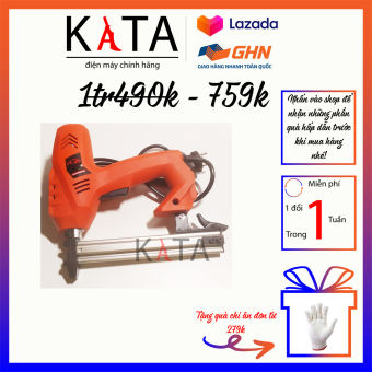 Súng bắn đinh bê tông ST18 - Tặng hộp đinh ST18 - dùng điện 220V - súng bắn đinh Kata