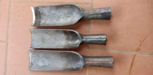 Thuổng đào đất, bấng cây lưỡi thẳng