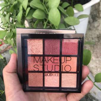 Phấn Mắt Nhủ Bao Lì WODWOD 9 Ô MAKEUP STUDIO 01