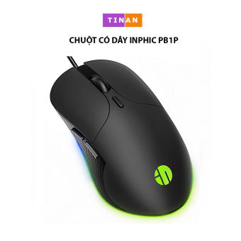 Chuột Máy Tính Có Dây Inphic PB1P, LED, Sử Dụng Chơi Game, Văn Phòng
