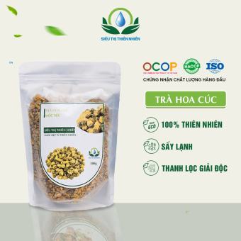 Hoa cúc vàng nhỏ (nụ bé) giảm đau đầu, hỗ trợ chứng mất ngủ, thanh nhiệt sấy khô đóng túi zip Mộc Sắc