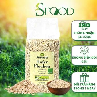 Yến Mạch Hafer Flocken gói 500gram đạt tiêu chuẩn hữu cơ Châu Âu