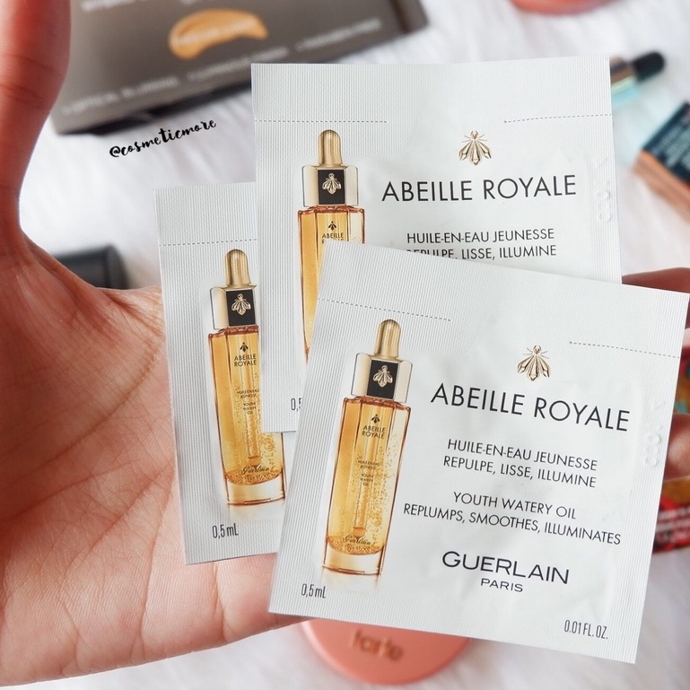 Sample Serum Dưỡng Guerlain Abeille Royale Huile en Eau Jeunesse - 0.5 ml