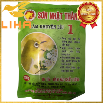 Cám Vành Khuyên Sơn Nhật Thành (Số 1) 100gr - Giúp Chim Dưỡng, Thay Lông