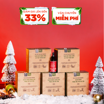 Túi refill NAM NUNG combo chăm sóc toàn diện tặng 1 chai serum thảo dược