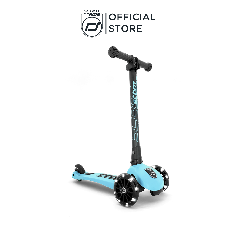 Xe scooter trẻ em Scoot and Ride Highwaykick 3 LED Blueberry