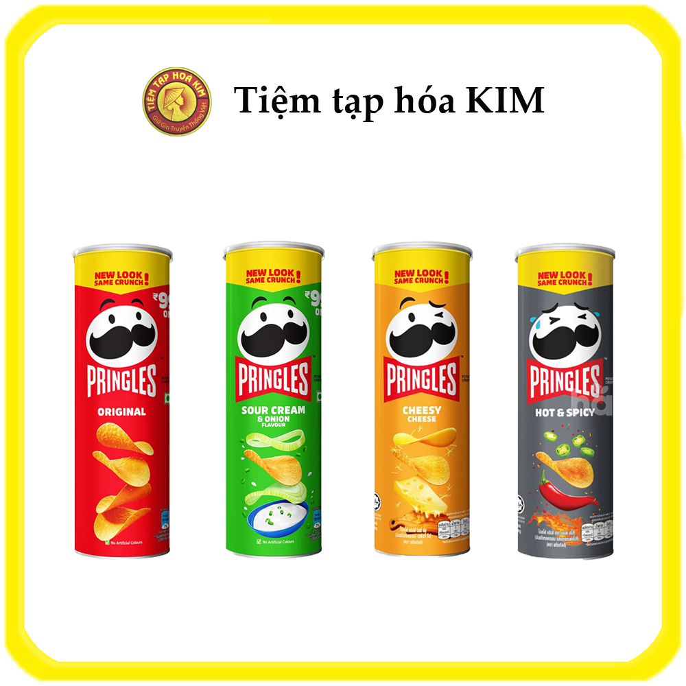 Snack khoai tây Pringles lon 107g