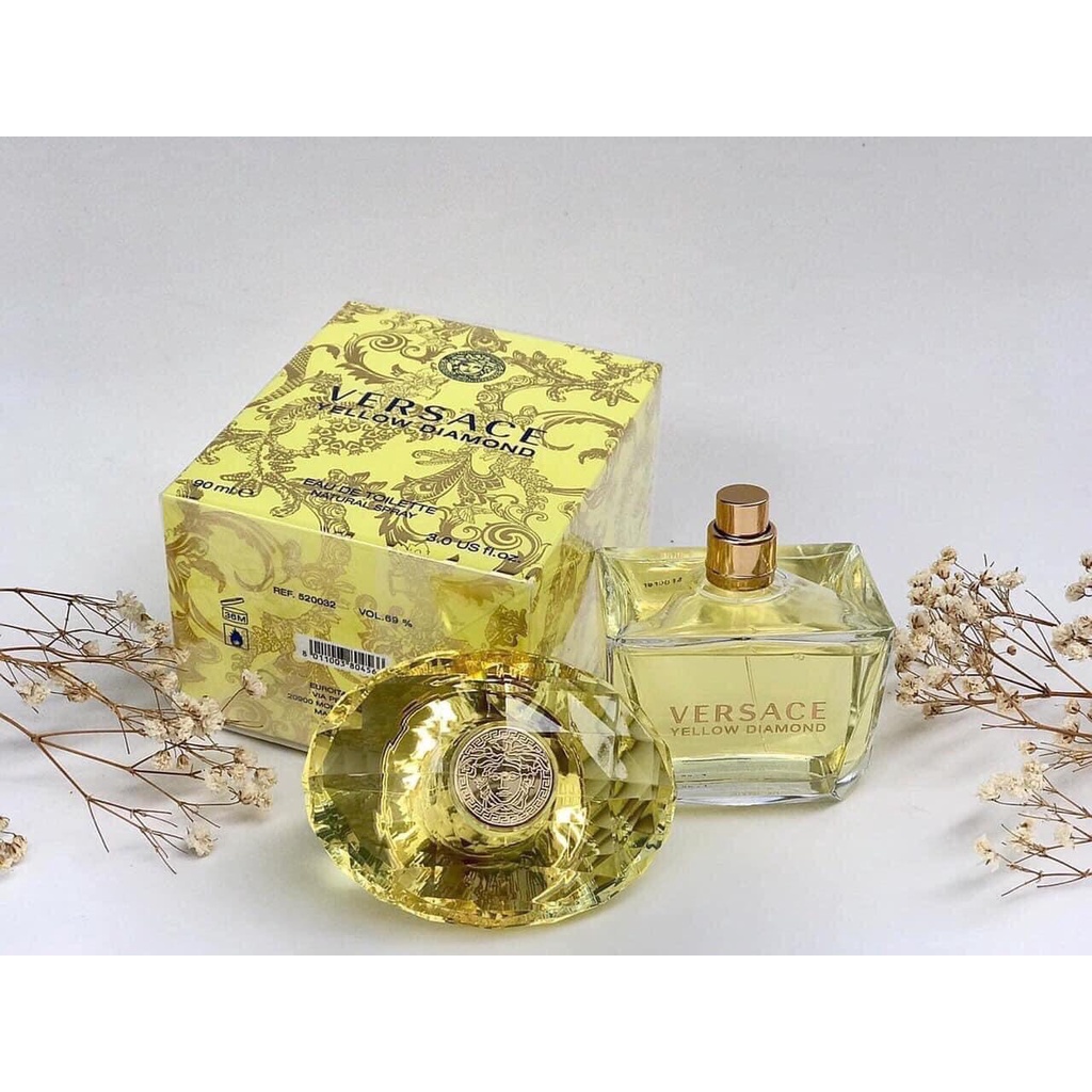 Nước hoa nữ Versace Yellow Diamond EDT vàng 90ml