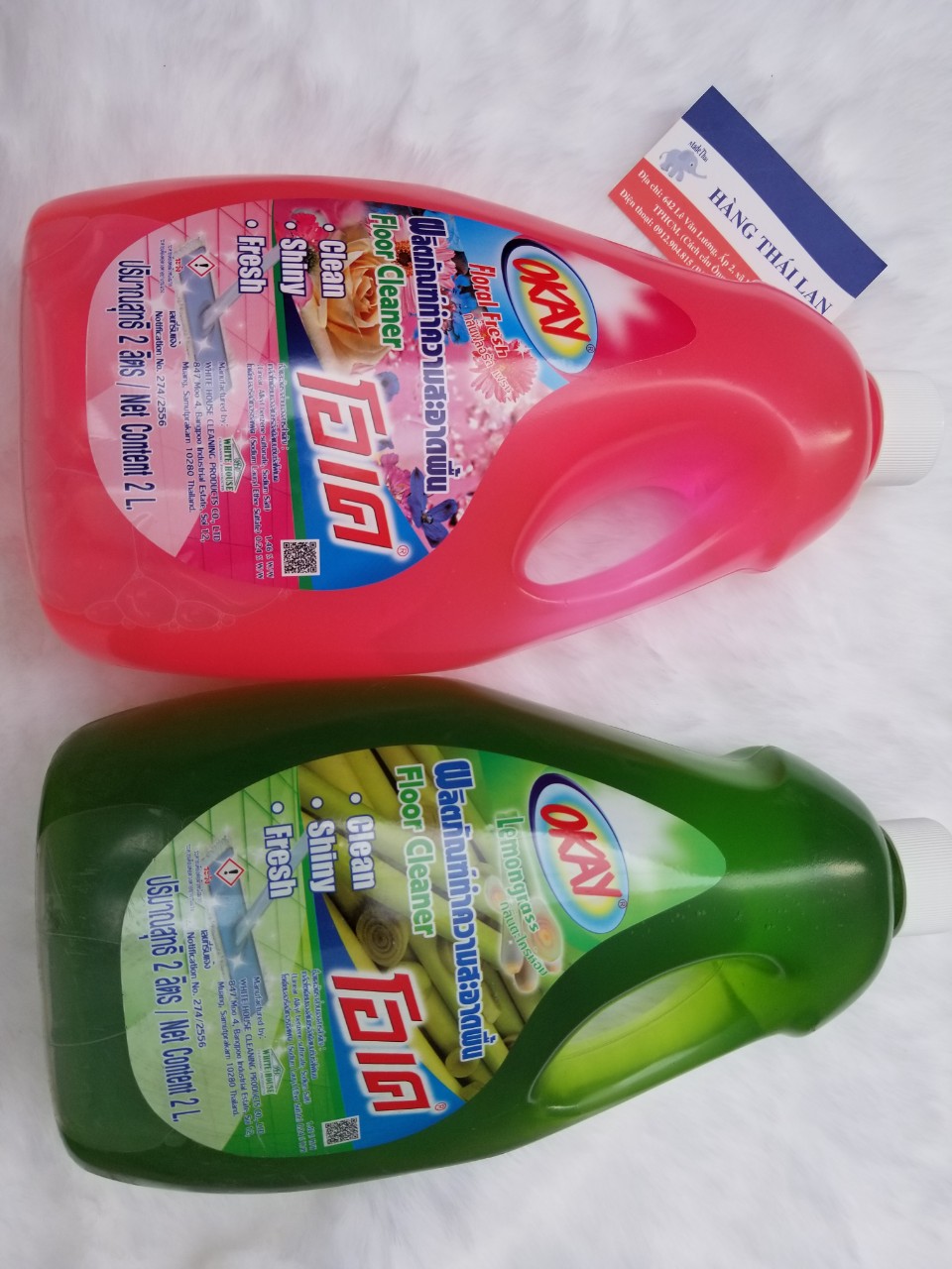 [HCM]Nước lau sàn Okay 2000ml Thái Lan