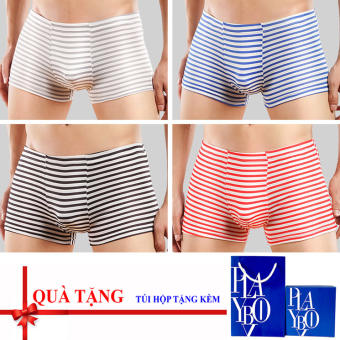 DESIGN 2023 - Quà tặng nam giới - Đồ Lót Nam, Quần Lót Nam, Quần Boxer Đẹp, Quần sịp nam thoáng mát - Loại 1 - FULL túi hộp quà tặng y hình RB