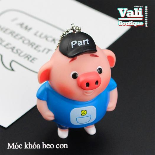 Mua MÓC KHOÁ HEO MẶC VÁY SIÊU HÀI HƯỚC + Chuông tại CHOOSE ME | Tiki