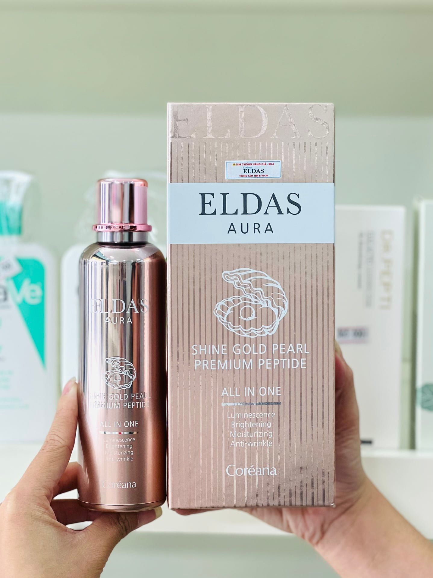 Serum Tế Bào Gốc Eldas Aura Allin One 100ml