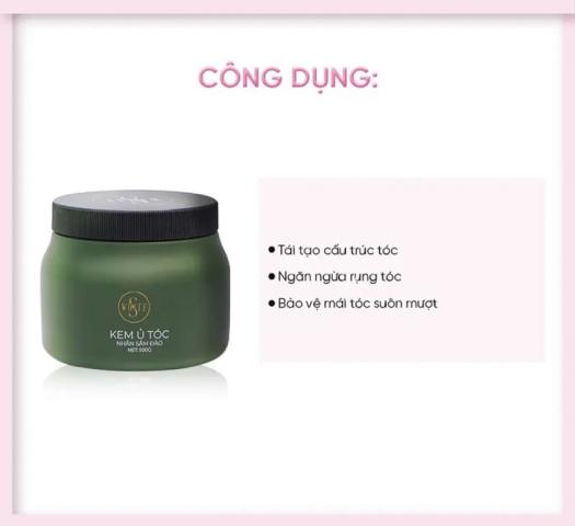 Kem Ủ Tóc Nhân Sâm Đào S-White 500g