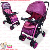 APRUVA ALLER Stroller - Reversible, Reclinable, with 5-Point