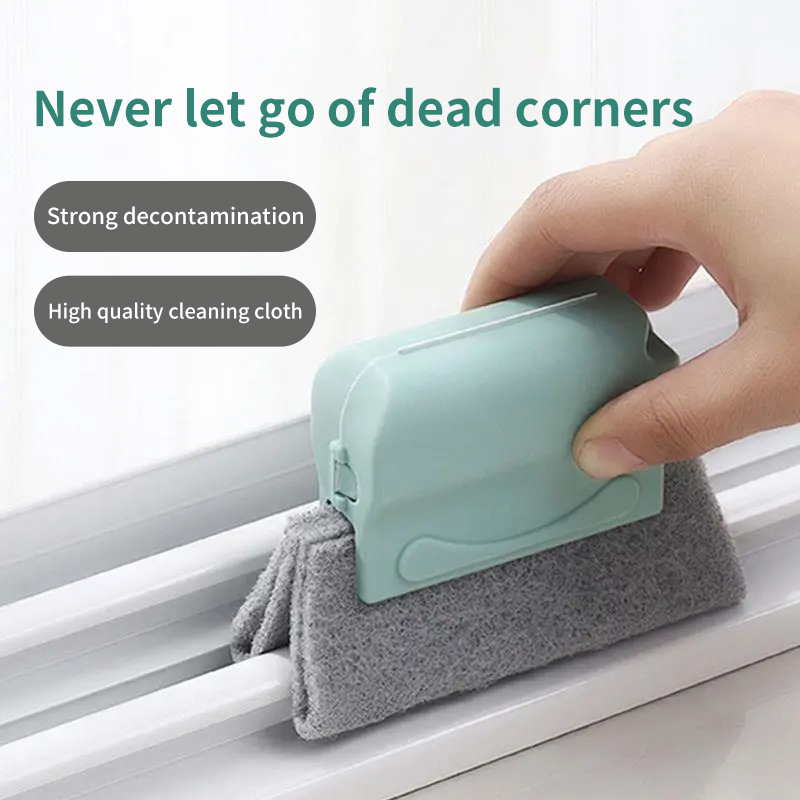 2022 Creative Window Groove Cleaning Cloth Window Cleaning Brush